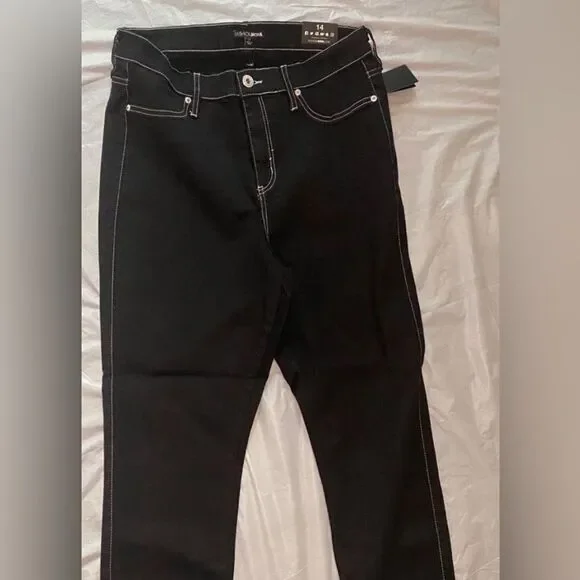 Fashion Nova Curvy High Rise Skinny Jeans Size 14 - Picture 3 of 5